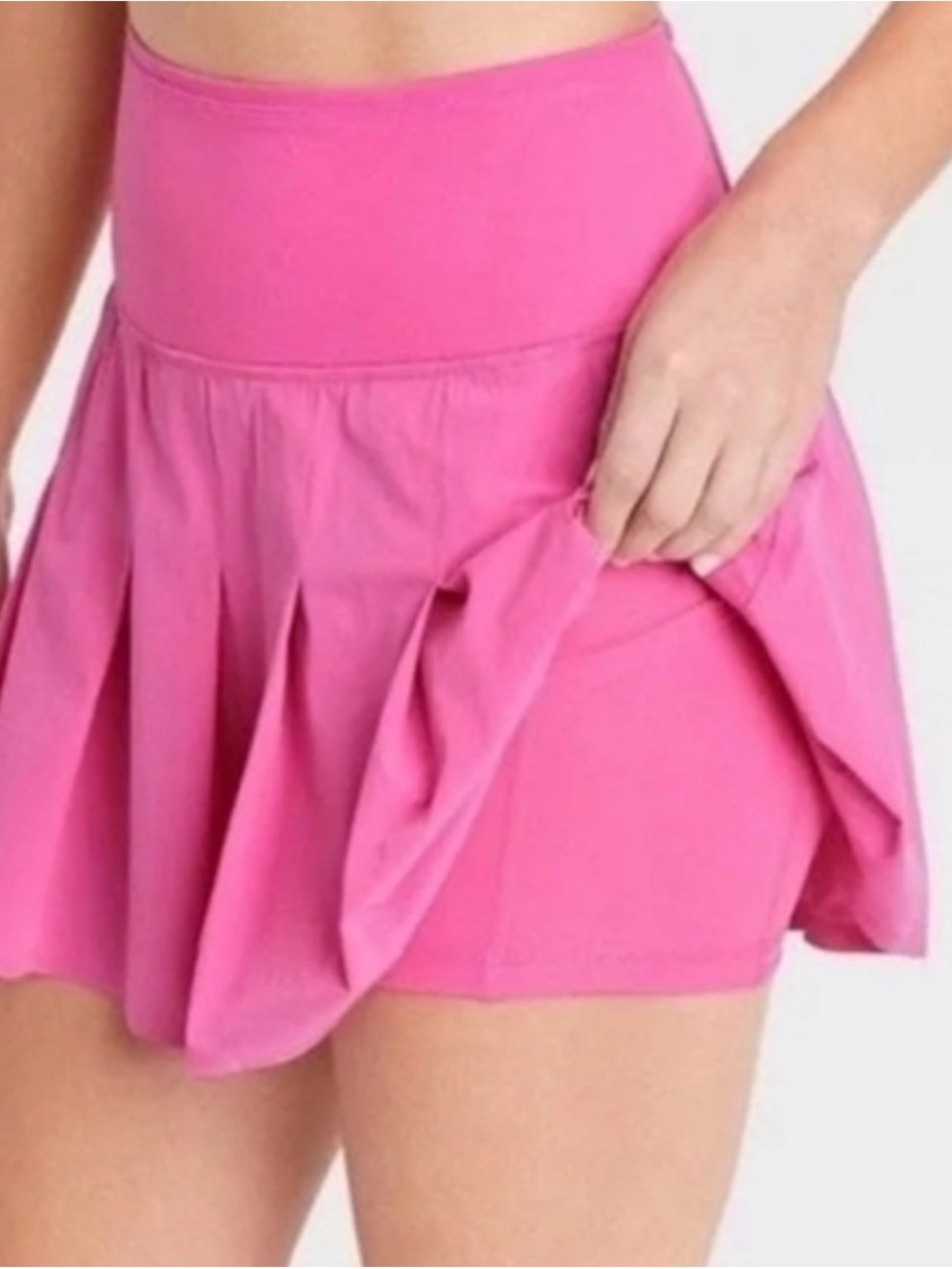 JoyLab Hot Pink Pleated Athletic Skort Medium